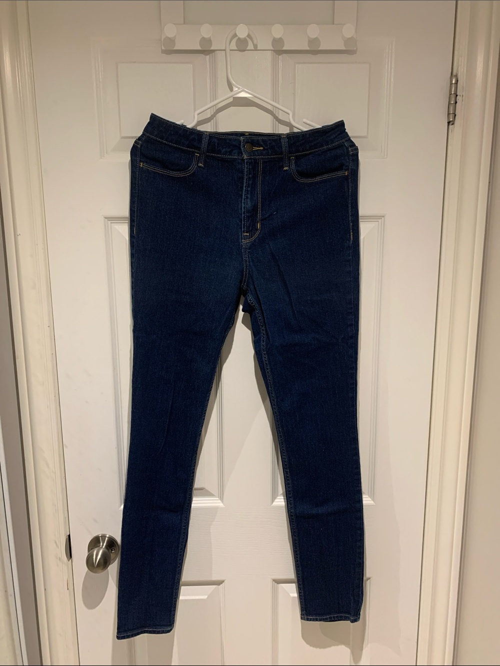 NWOT Old Navy Dark High Rise Skinny Jeans
